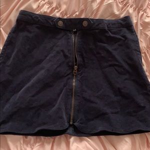 Navy blue skirt